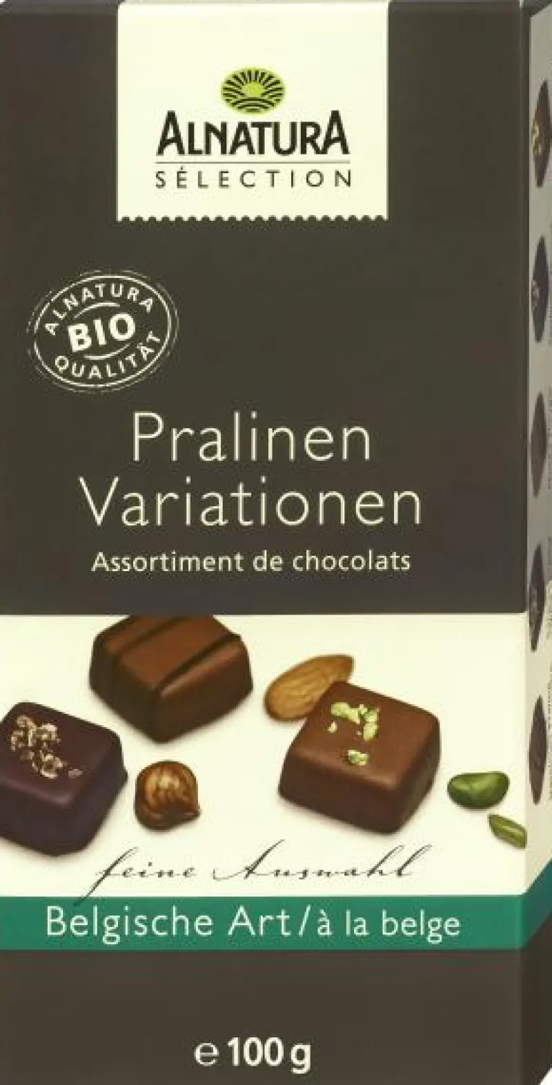 Gebäck & Schokolade|Bünting Tee Alnatura Sélection Pralinen Variationen Belgische Art100 g
