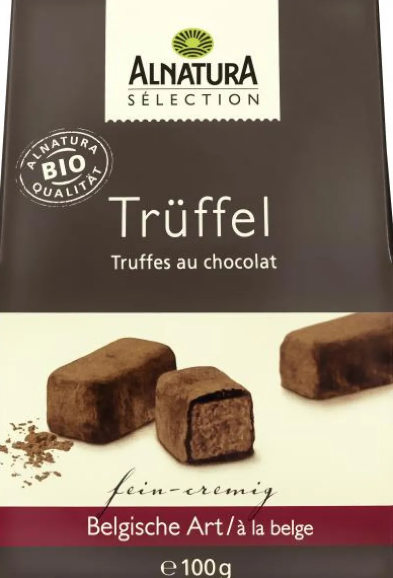 Gebäck & Schokolade|Bünting Tee Alnatura Sélection Trüffel Pralinen Belgische Art100 g