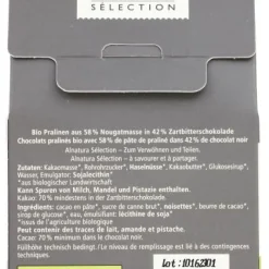 Gebäck & Schokolade|Bünting Tee Alnatura Trüffel Pralinen Belgische Art Zartbitter100 g