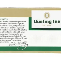 Schwarztee|Echter Ostfriesentee|Bünting Tee Bünting Grüngold Tassenbeutel50 x 1 g