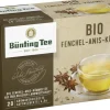 Kräutertee|Bünting Tee Bio Fenchel-Anis-Kümmel20 x 3 g