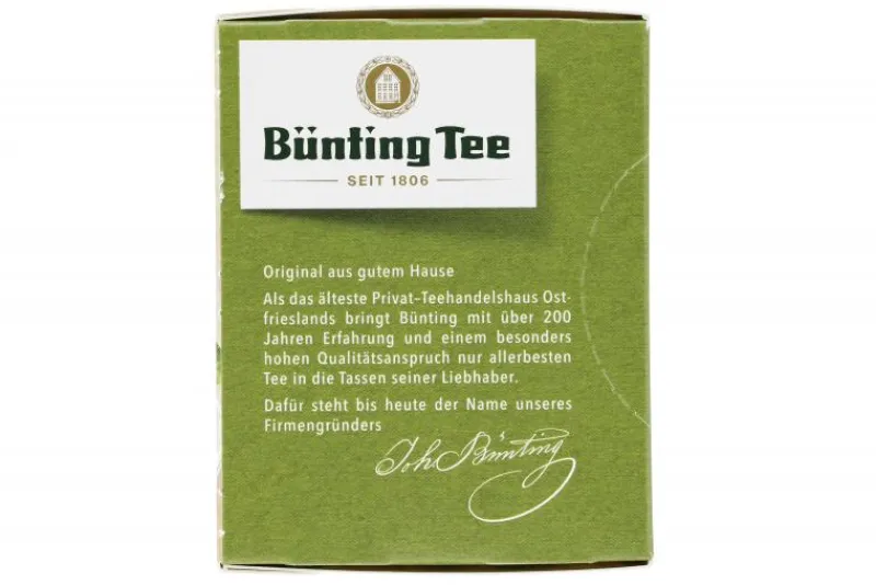 Grüntee|Bünting Tee Bio Grüner Tee20 x 1,75 g