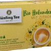 Blütentee|Bünting Tee Bio Holunderblüte mit Zitrone20 x 2,50 g