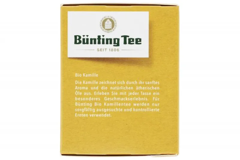 Kräutertee|Bünting Tee Bio Kamille20 x 1,50 g
