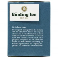 Kräutertee|Bünting Tee Bio Kurkuma-Ingwer20 x 2,25 g
