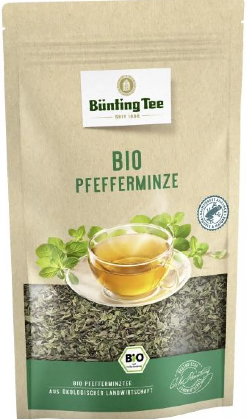 Kräutertee|Bünting Tee Bio Pfefferminze60 g