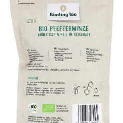 Kräutertee|Bünting Tee Bio Pfefferminze60 g