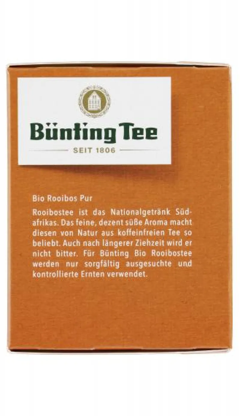 Rooibostee|Bünting Tee Bio Rooibos Pur20 x 1,75 g