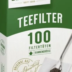 Teefilter & Teesiebe|Bünting Tee filter mit Anfasslasche100 St.