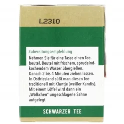 Echter Ostfriesentee|Schwarztee|Bünting Tee Grüngold Tassenbeutel25 x 1 g