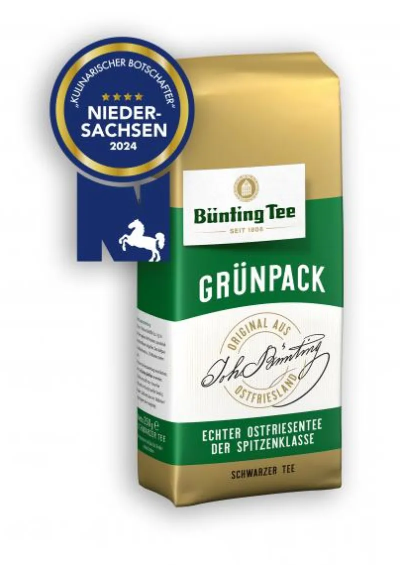 Echter Ostfriesentee|Bünting Tee Grünpack250 g