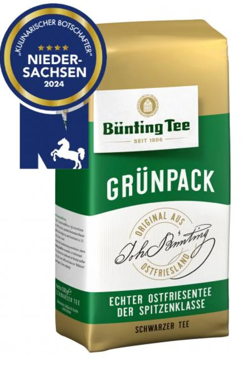 Echter Ostfriesentee|Bünting Tee Grünpack500 g