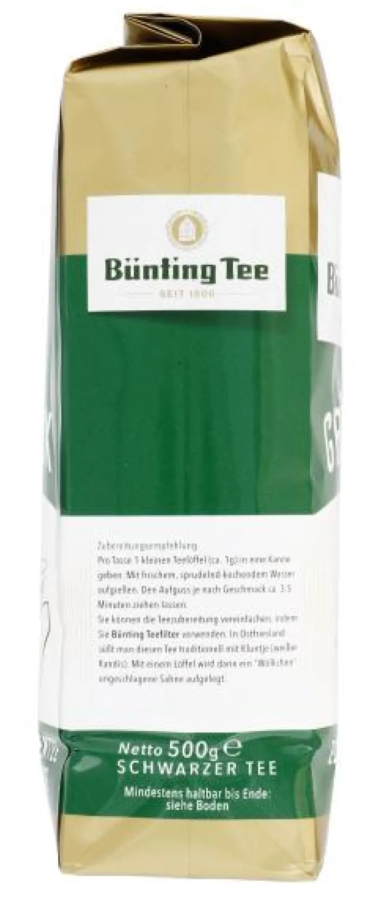 Echter Ostfriesentee|Bünting Tee Grünpack500 g