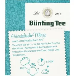 Kräutertee|Bünting Tee Orientalische Minze20 x 1,80 g