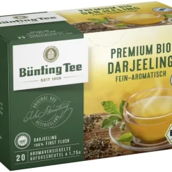 Schwarztee|Bünting Tee Premium Bio Darjeeling20 x 1,75 g