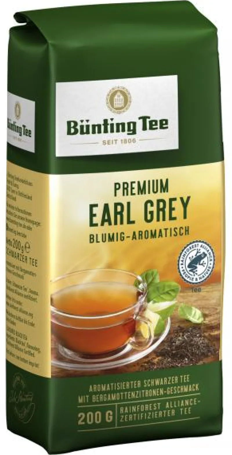 Schwarztee|Bünting Tee Premium Earl Grey200 g