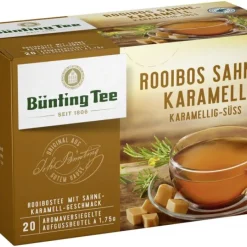 Rooibostee|Bünting Tee Rooibos Sahne-Karamell20 x 1,75 g