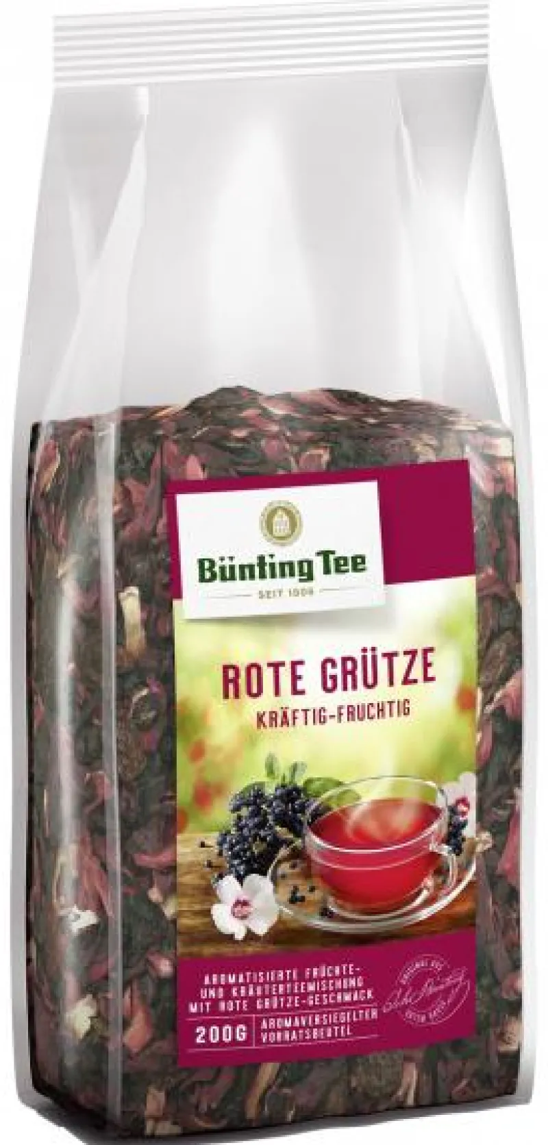 Früchtetee|Bünting Tee Rote Grütze200 g