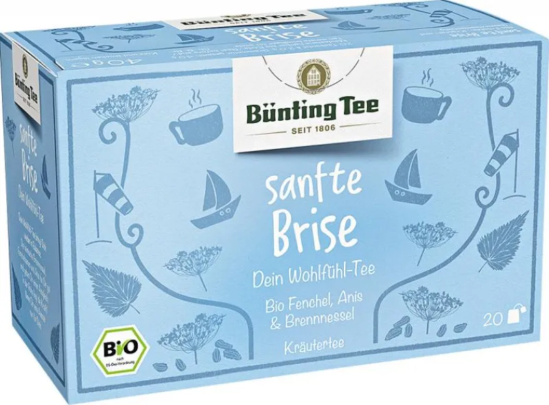 Kräutertee|Bünting Tee Sanfte Brise20 x 2 g