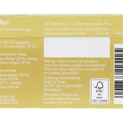 Früchtetee|Bünting Tee Tag am Meer20 x 2 g