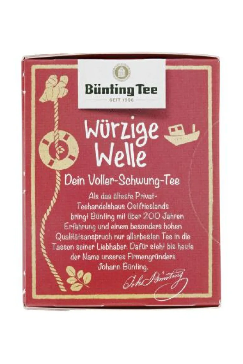 Kräutertee|Bünting Tee Würzige Welle20 x 2,50 g