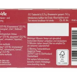Kräutertee|Bünting Tee Würzige Welle20 x 2,50 g