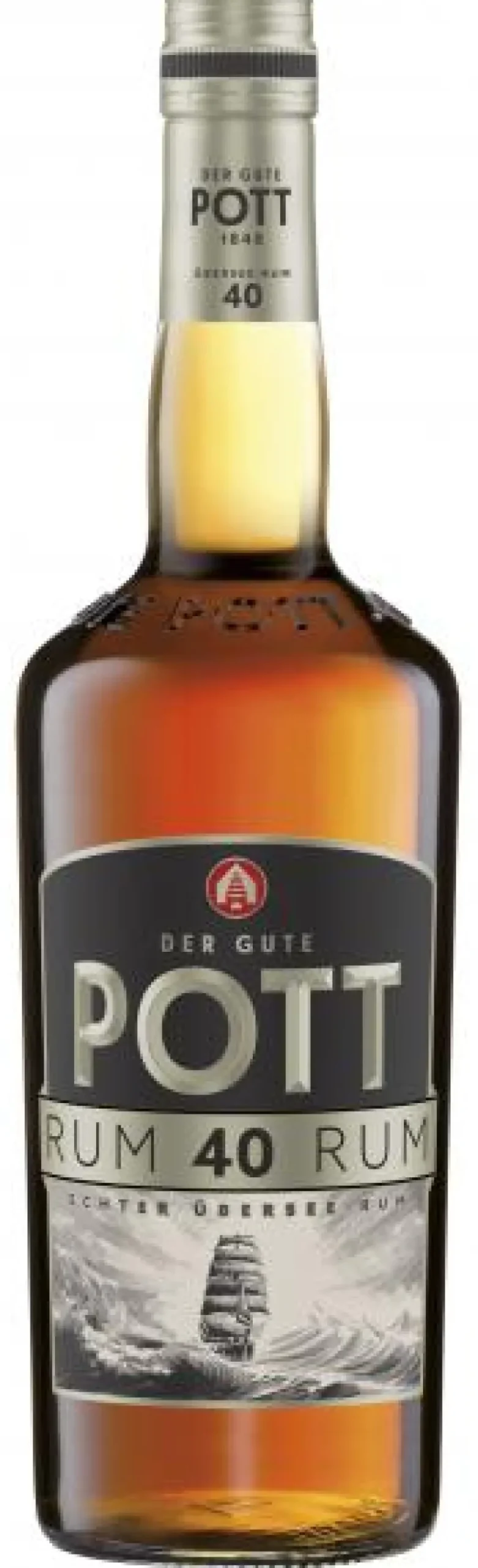 Rum|Bünting Tee Der Gute Pott Echter Übersee Rum 40% Vol.700 ml