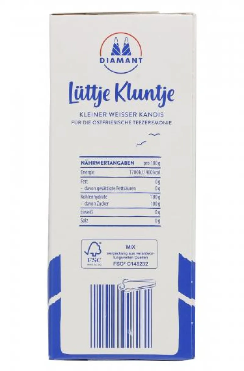Kandis & Zucker|Bünting Tee Diamant Lüttje Kluntje500 g