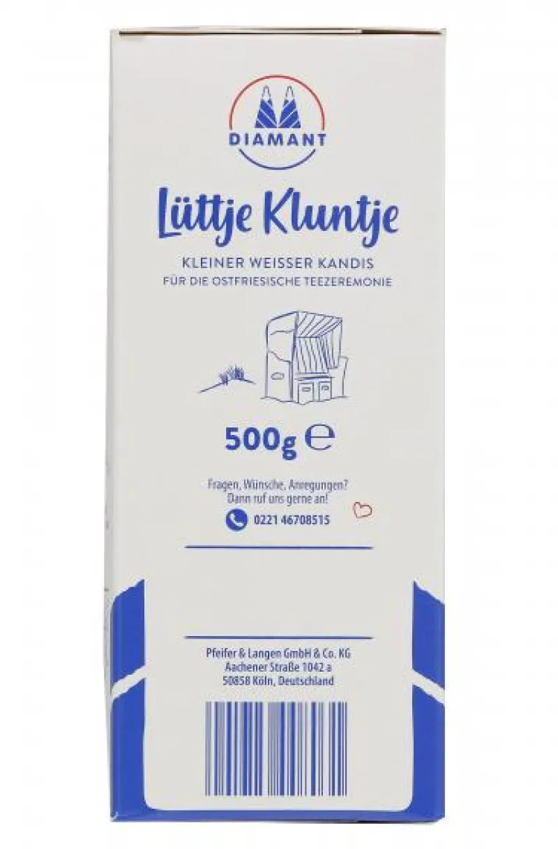 Kandis & Zucker|Bünting Tee Diamant Lüttje Kluntje500 g