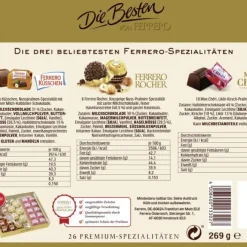 Gebäck & Schokolade|Bünting Tee Die Besten von Ferrero269 g