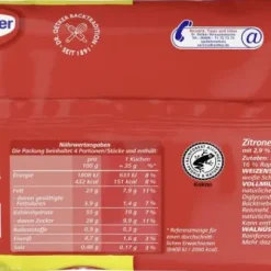 Gebäck & Schokolade|Bünting Tee Dr. Oetker Kleine Zitronenkuchen140 g