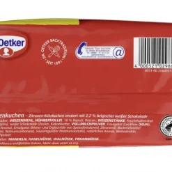 Gebäck & Schokolade|Bünting Tee Dr. Oetker Zitronenkuchen350 g