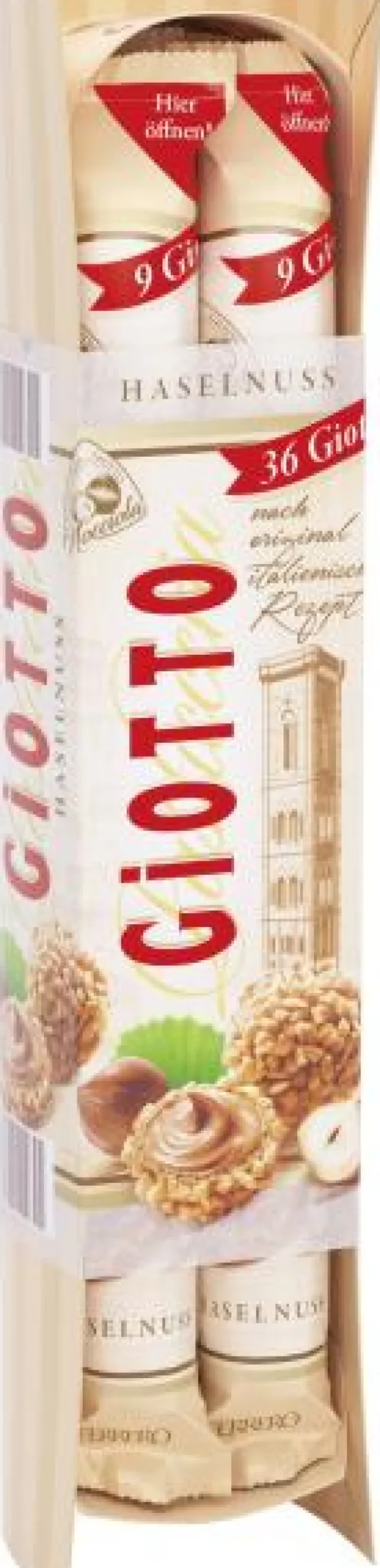 Gebäck & Schokolade|Bünting Tee Giotto Haselnuss4 x 38,50 g