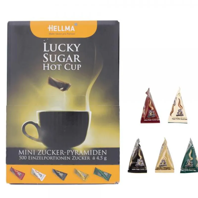 Kandis & Zucker|Bünting Tee Hellma Mini Zucker-Pyramiden500 x 4,50 g