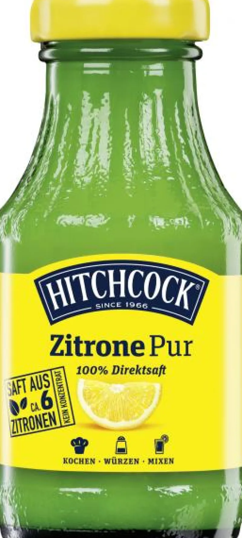 Zitronensaft|Bünting Tee Hitchcock Zitrone Pur200 ml