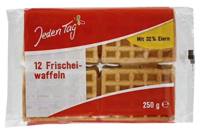 Gebäck & Schokolade|Bünting Tee Jeden Tag Frischeiwaffeln250 g