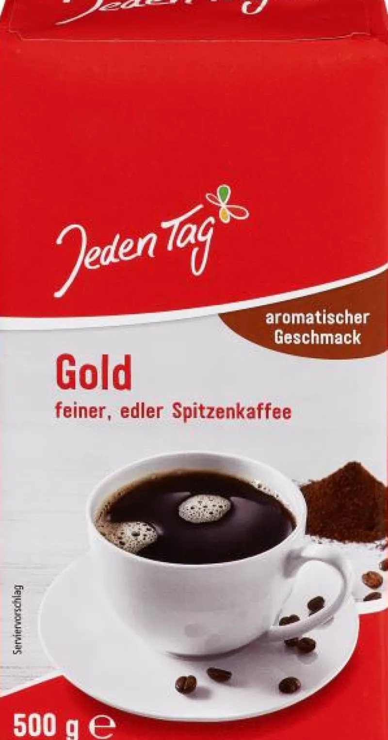 Kaffee|Bünting Tee Jeden Tag Kaffee Gold500 g