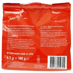Kaffee|Bünting Tee Jeden Tag Kaffee-Pads crema 20 Pads140 g