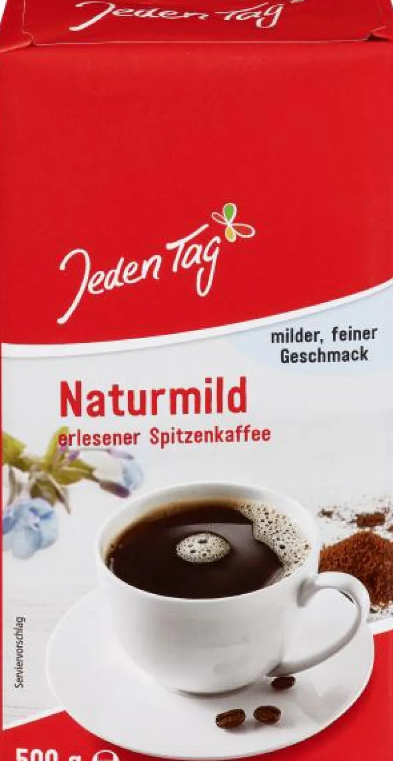 Kaffee|Bünting Tee Jeden Tag Naturmild Kaffee500 g