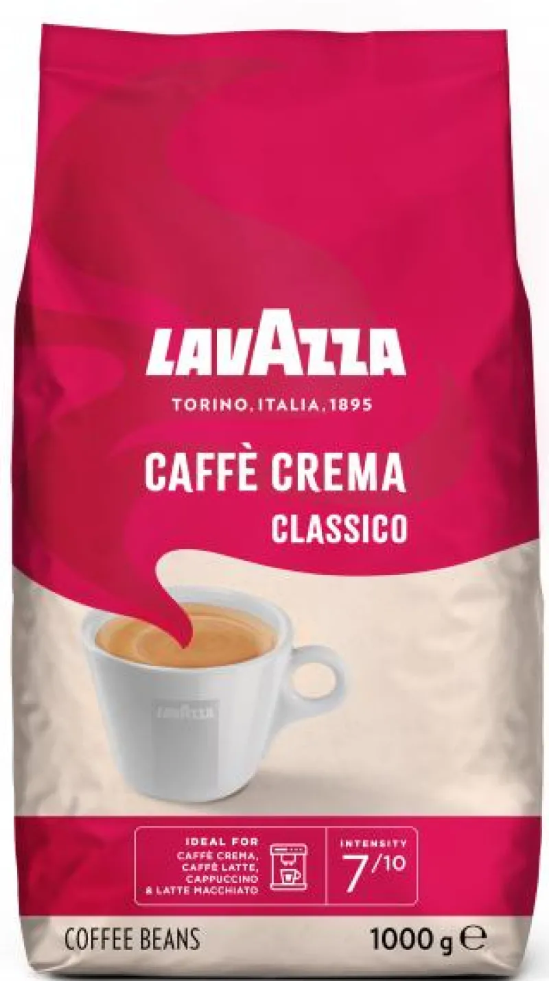 Kaffee|Bünting Tee Lavazza Caffé Crema Classico Ganze Bohne1 kg