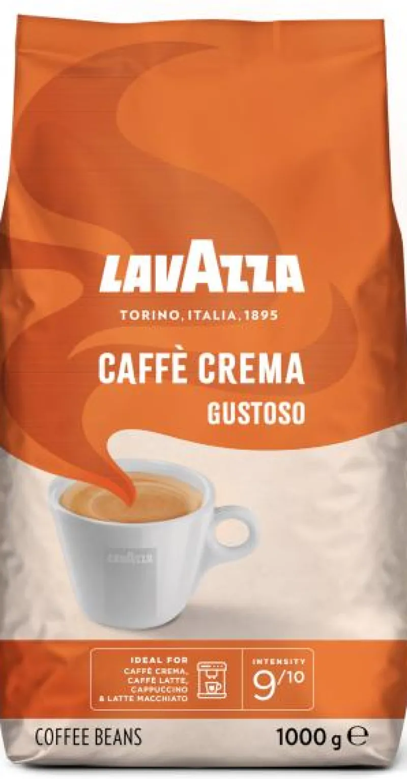 Kaffee|Bünting Tee Lavazza Caffè Crema Gustoso Ganze Bohne1 kg