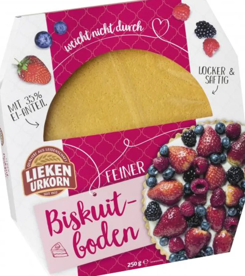 Gebäck & Schokolade|Bünting Tee Lieken Urkorn Feiner Biskuitboden250 g