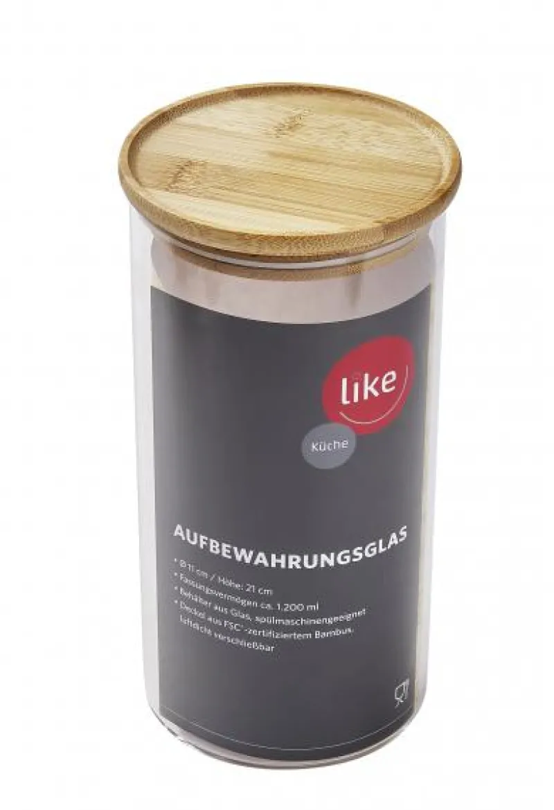Ordnung & Aufbewahrung|Bünting Tee Like Aufbewahrungsglas 1200ml