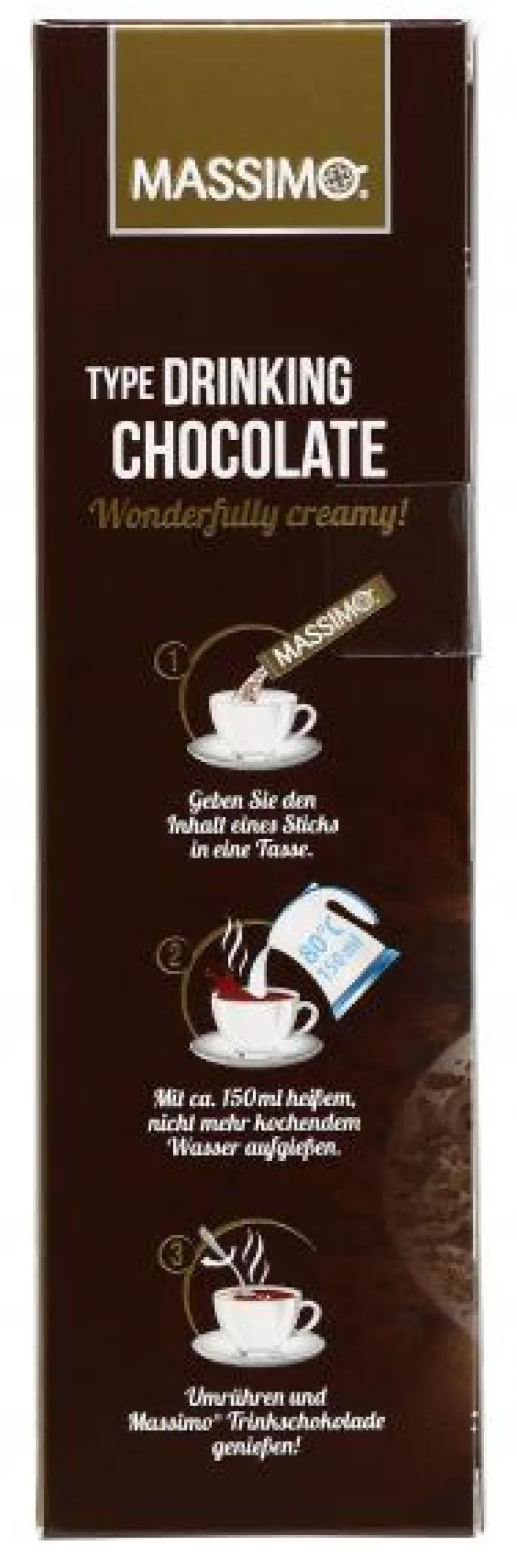 Kakao & Milchgetränkepulver|Bünting Tee Massimo Trinkschokolade10 x 25 g