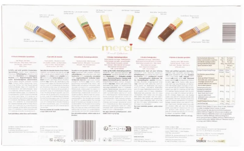 Gebäck & Schokolade|Bünting Tee Merci Finest Selection Große Vielfalt400 g