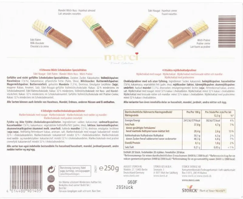 Gebäck & Schokolade|Bünting Tee Merci Finest Selection Helle Vielfalt250 g