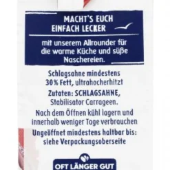 Milch & Sahne|Bünting Tee Milram H-Schlagsahne 300 g