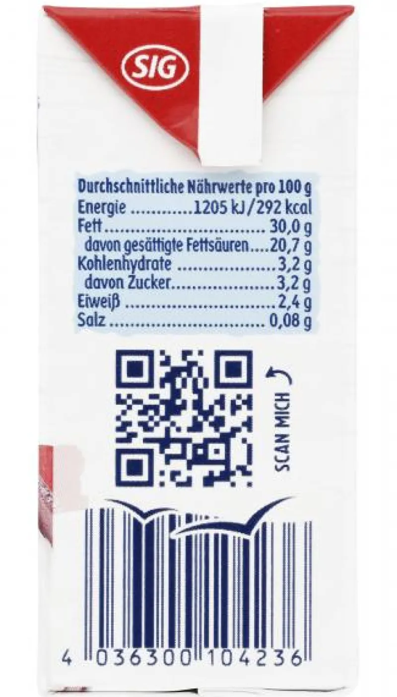 Milch & Sahne|Bünting Tee Milram H-Schlagsahne 300 g