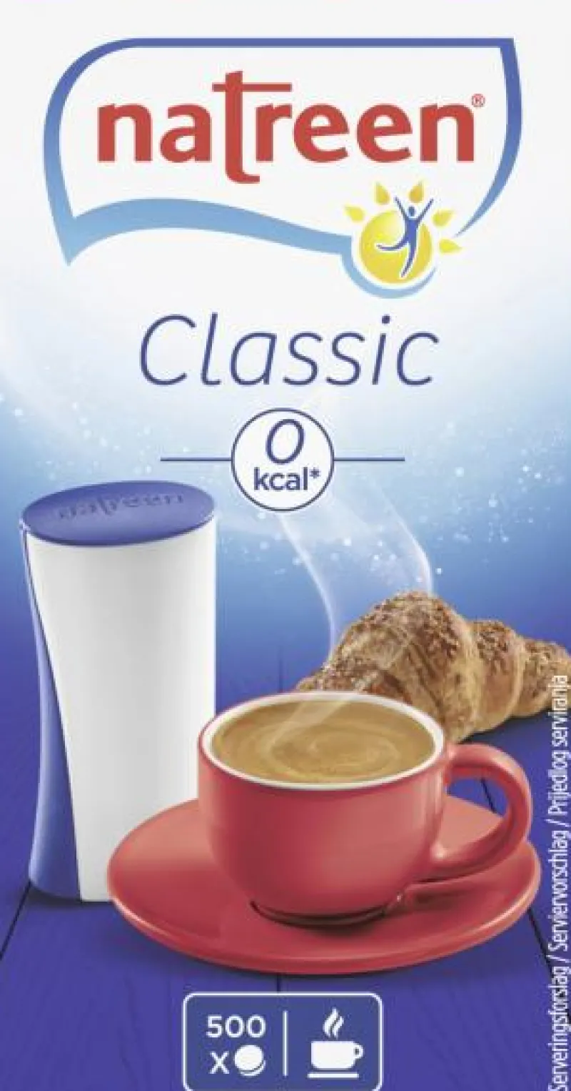 Kandis & Zucker|Bünting Tee Natreen Süßstoff Classic Tischspender500 St.