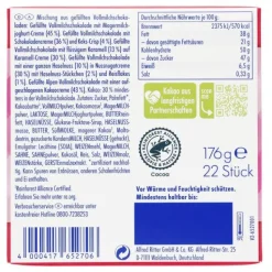 Gebäck & Schokolade|Bünting Tee Ritter Sport Schokowürfel Dankeschön176 g